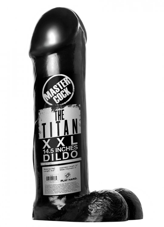 MASTER COCK THE TITAN XXL 14.5 IN DILDO