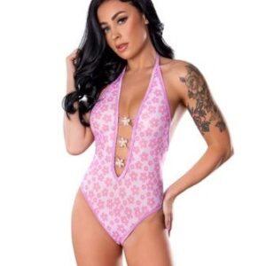 DAISY TEDDY W/ SNAP CROTCH DAISY S/M