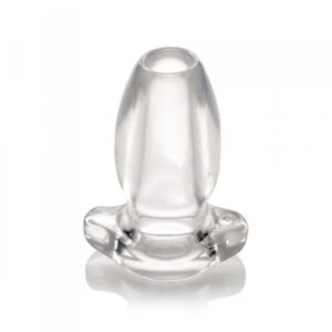 MASTER SERIES PEEPHOLE CLEAR HOLLOW ANAL PLUG