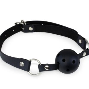 KINK CURIOUS BALL GAG & NIPPLE CLAMPS SET BLACK