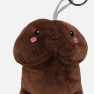 SHORT PENIS STUFFY 4 BROWN "