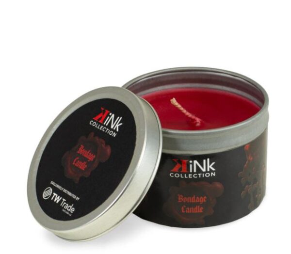KINK SENSUAL BONDAGE CANDLE 4OZ RED