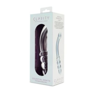 CLARITY GLASS DILDO CELESTIAL ZENITH