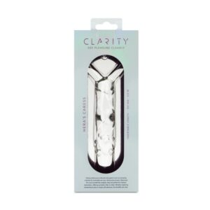 CLARITY GLASS DILDO HERA'S CARESS