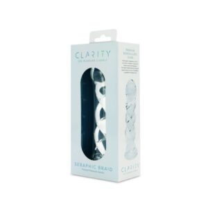CLARITY GLASS DILDO SERAPHIC BRAID