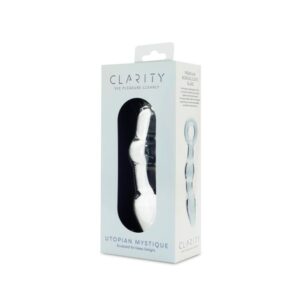 CLARITY GLASS DILDO UTOPIAN MYSTIQUE