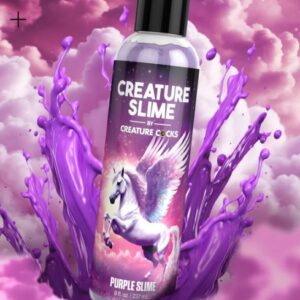 CREATURE COCKS CREATURE SLIME WATER BASED PURPLE SLIME LUBE 8OZ