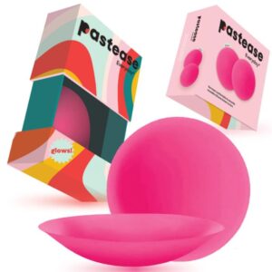 EVERYDAY SILICONE NIPPLE COVER REUSABLE FUCHSIA LARGE D+ CUP