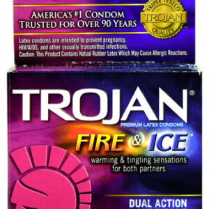 TROJAN PLEASURES FIRE & ICE 3PACK