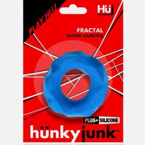 HUNKYJUNK FRACTAL COCKRING TEAL ICE (NET)