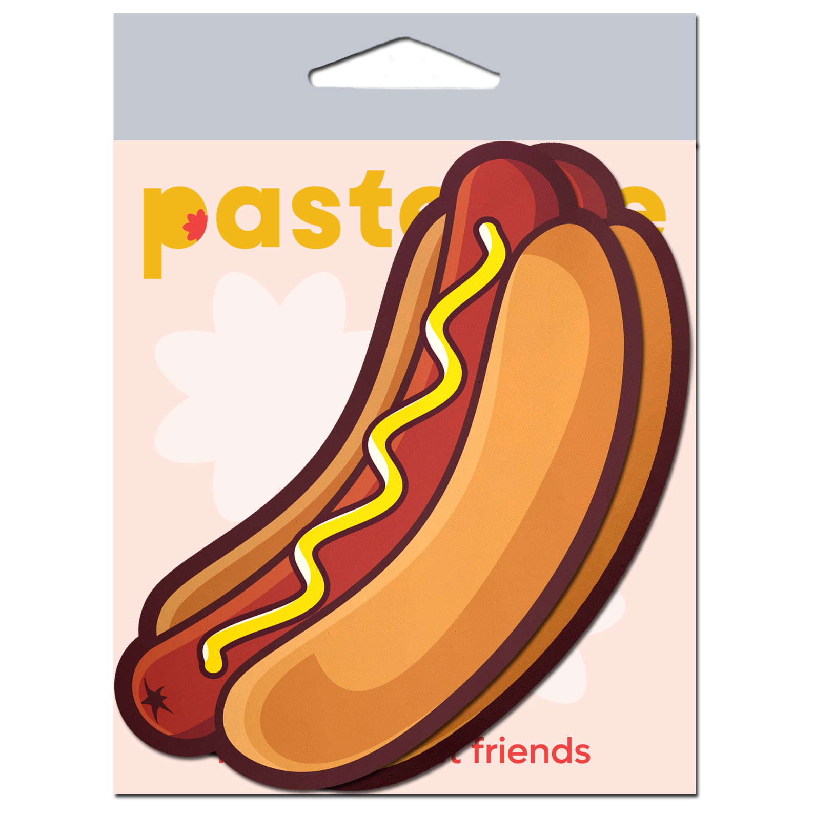 PASTEASE HOTDOG W/ MUSTARD