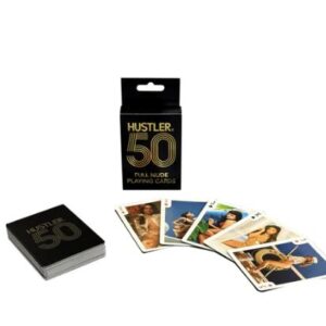 HUSTLER 50 FULL NUDE PLAYING CARDS