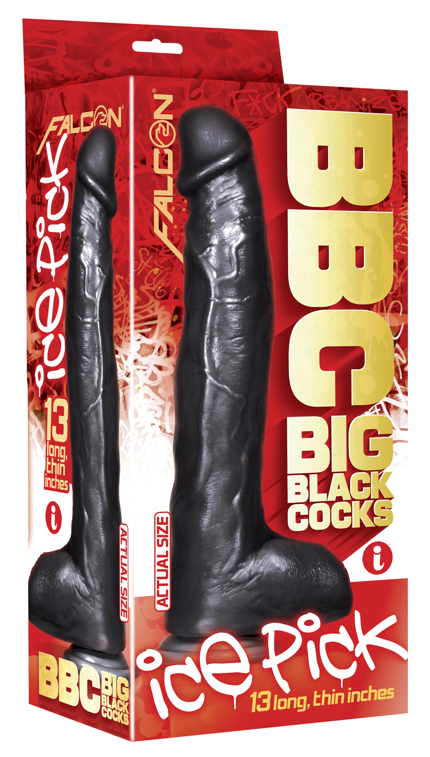 BIG BLACK COCK ICEPICK 13IN