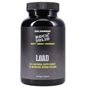 ROCK SOLID LOAD ALL NATURAL SUPPLEMENT TO INCREASE SPERM VOLUME - 60 CAPSULES