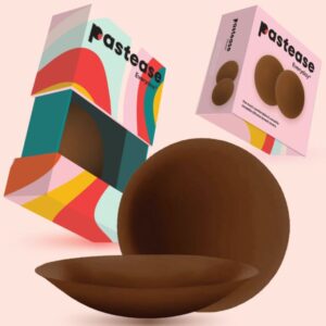 EVERYDAY SILICONE NIPPLE COVER REUSABLE MOCHA SMALL A-C CUP