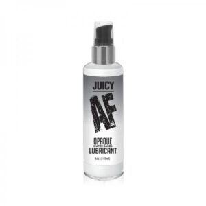 JUICY AF WATER BASED OPAQUE LUBE 4 OZ BOTTLE
