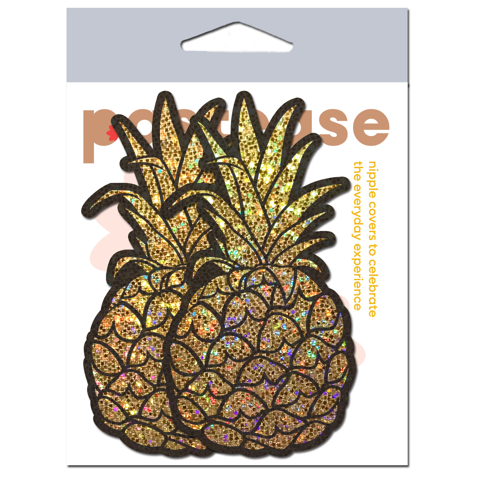 PASTEASE GLITTER PINEAPPLES GOLD