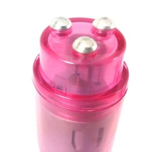 (BULK) CLOUD 9 NOVELTIES MINI MASSAGER POCKET ROCKET PINK W/ 4 ATTACHMENTS