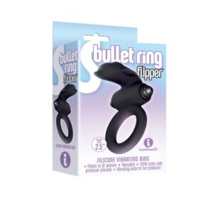 9'S S-BULLET RING FLIPPER SILICONE