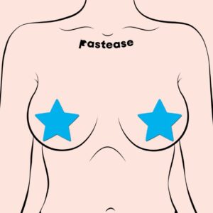 PASTEASE STAR GLOW IN THE DARK NEON TURQUOISE