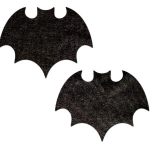 PASTEASE LIQUID BLACK BAT NIPPLE PASTIES