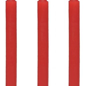 MASTER SERIES FIRE STICKS FETISH DRIP CANDLE SET OF 3 RED