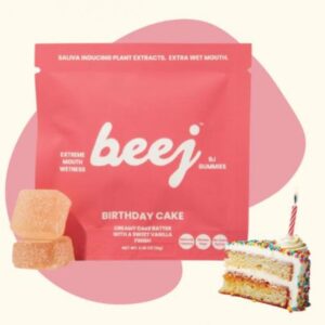 BEEJ BIRTHDAY CAKE MOUTH WATERING GUMMIES (BOX OF 12)