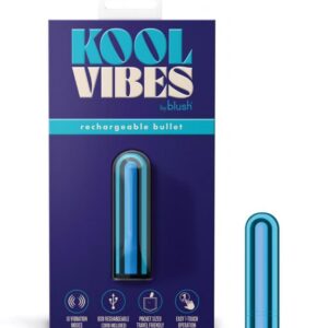 KOOL VIBES - RECHARGEABLE MINI BULLET - BLUEBERRY