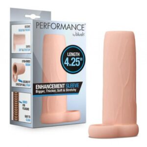 PERFORMANCE PENIS EXTENDER ENHANCEMENTE SLEEVE 4.25 VANILLA"