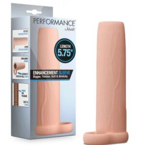 PERFORMANCE PENIS EXTENDER ENHANCEMENTE SLEEVE 5.75 VANILLA"