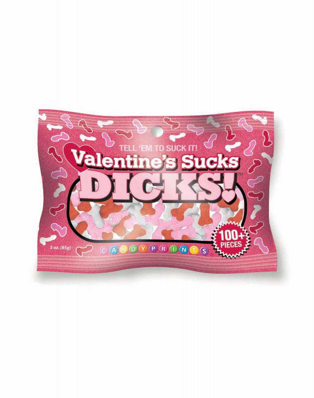 VALENTINE'S SUCKS DICKS 3OZ BAG