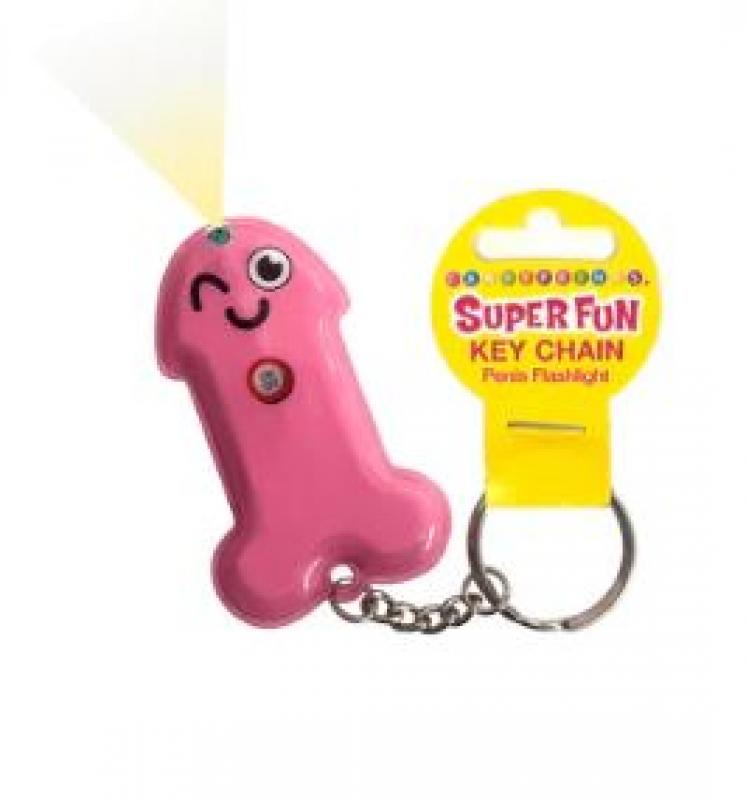 SUPER FUN KEY CHAIN PENIS FLASHLIGHT