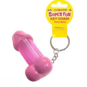 SUPER FUN KEY CHAIN PENIS SLINKY