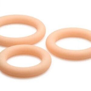 JOCK DISCREET SILICONE COCK RING SET LIGHT