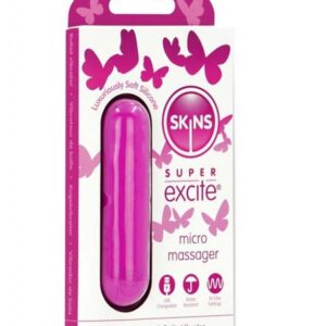 SKINS SUPER EXCITE PINK BULLET RECHARGEABLE