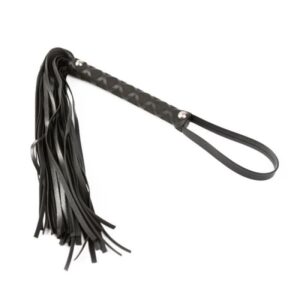 SEI MIO PRIMED FOR PUNISHMENT FAUX LEATHER FLOGGER