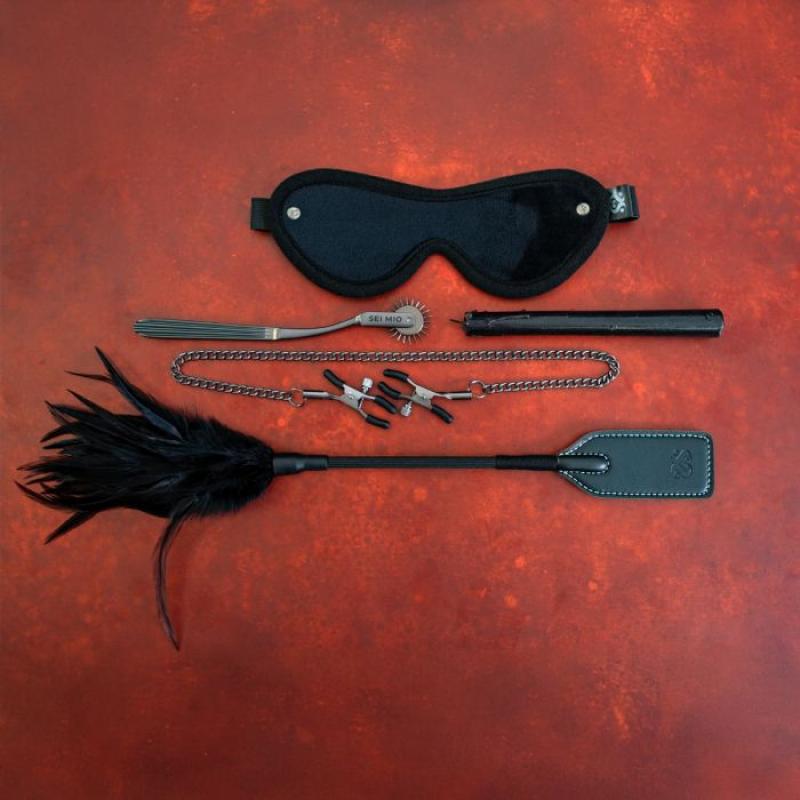 SEI MIO FETISH FEELS SENSUOUS 5 PIECE SENSATION KINKY KIT KIT