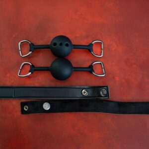 SEI MIO SILENT AUTHORITY PROGRESSIVE INTERCHANGEABLE BALL GAG SET