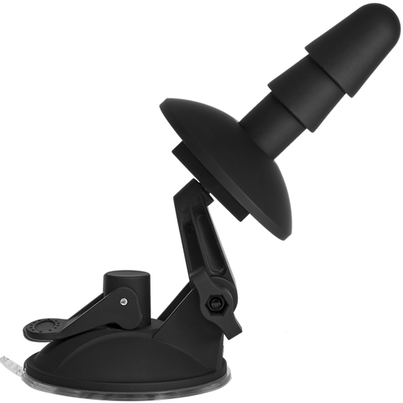 VAC U LOCK DELUXE SUCTION CUP PLUG BLACK