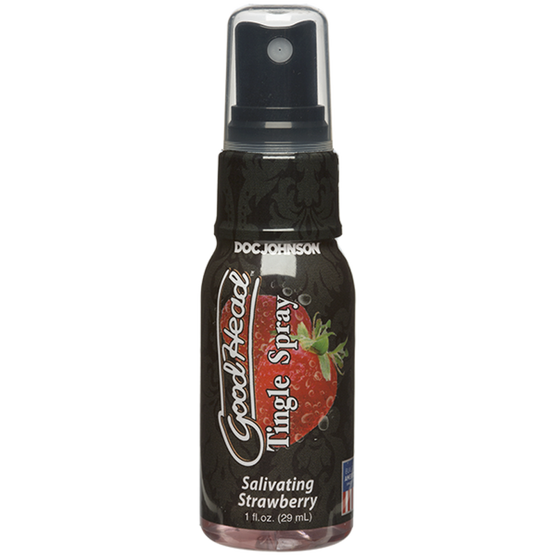 GOODHEAD TINGLE SPRAY SALIVATING STRAWBERRY 1 OZ