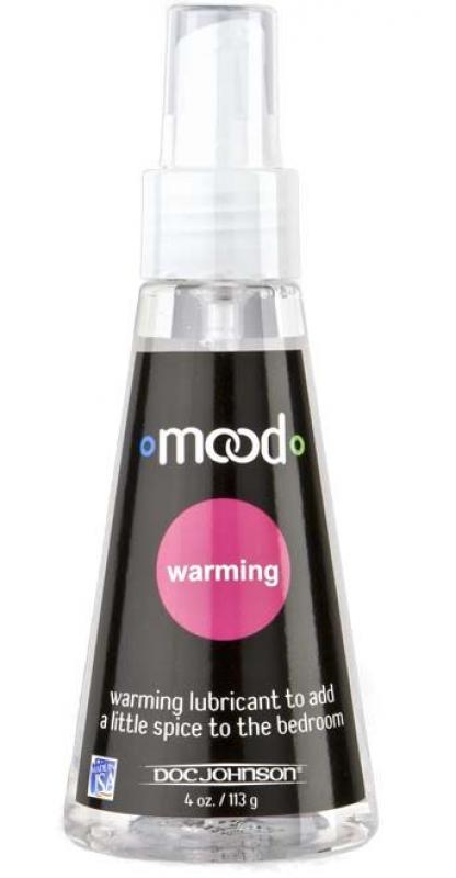 MOOD WARMING LUBE 4 OZ (BU)