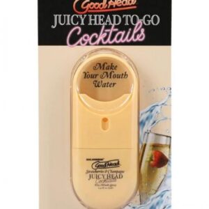 GOODHEAD JUICYHEAD COCKTAILS DRY MOUTH SPRAY TO-GO STRAWBERRIES & CHAMPAGNE 0.30F