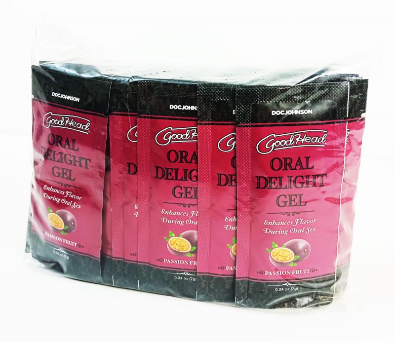 GOODHEAD ORAL DELIGHT GEL BULK REFILL PASSION FRUIT 48 PCS 0.24 OZ