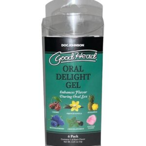 GOODHEAD WARMING ORAL DELIGHT GEL 6 PACK