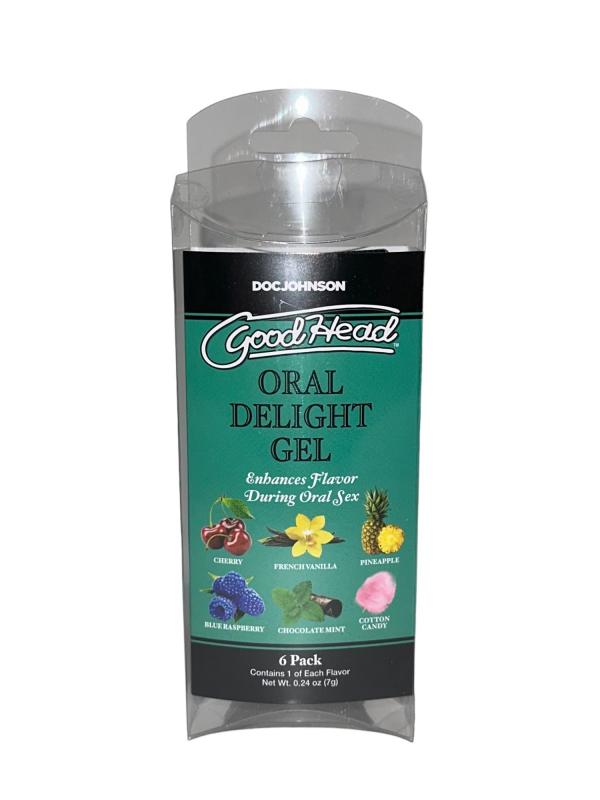 GOODHEAD WARMING ORAL DELIGHT GEL 6 PACK