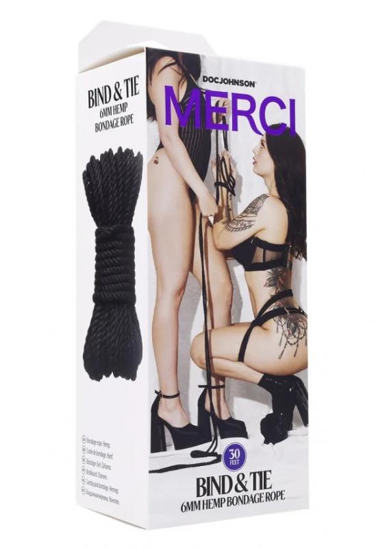MERCI BIND & TIE 30FT BLCK
