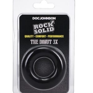 ROCK SOLID DONUT 3X BLACK
