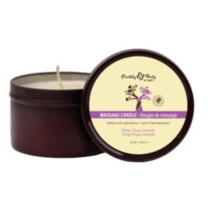 EARTHLY BODY AT NIGHT CANDLE APHRODISIAC YLANG YLANG LAVENDER 6OZ