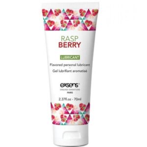 EXSENS FLAVORED LUBE RASPBERRY WATER BASED 70ML