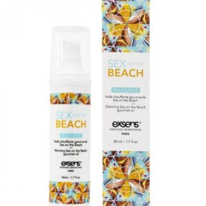EXSENS WARMING MASSAGE OIL SEX ON THE BEACH 50ML